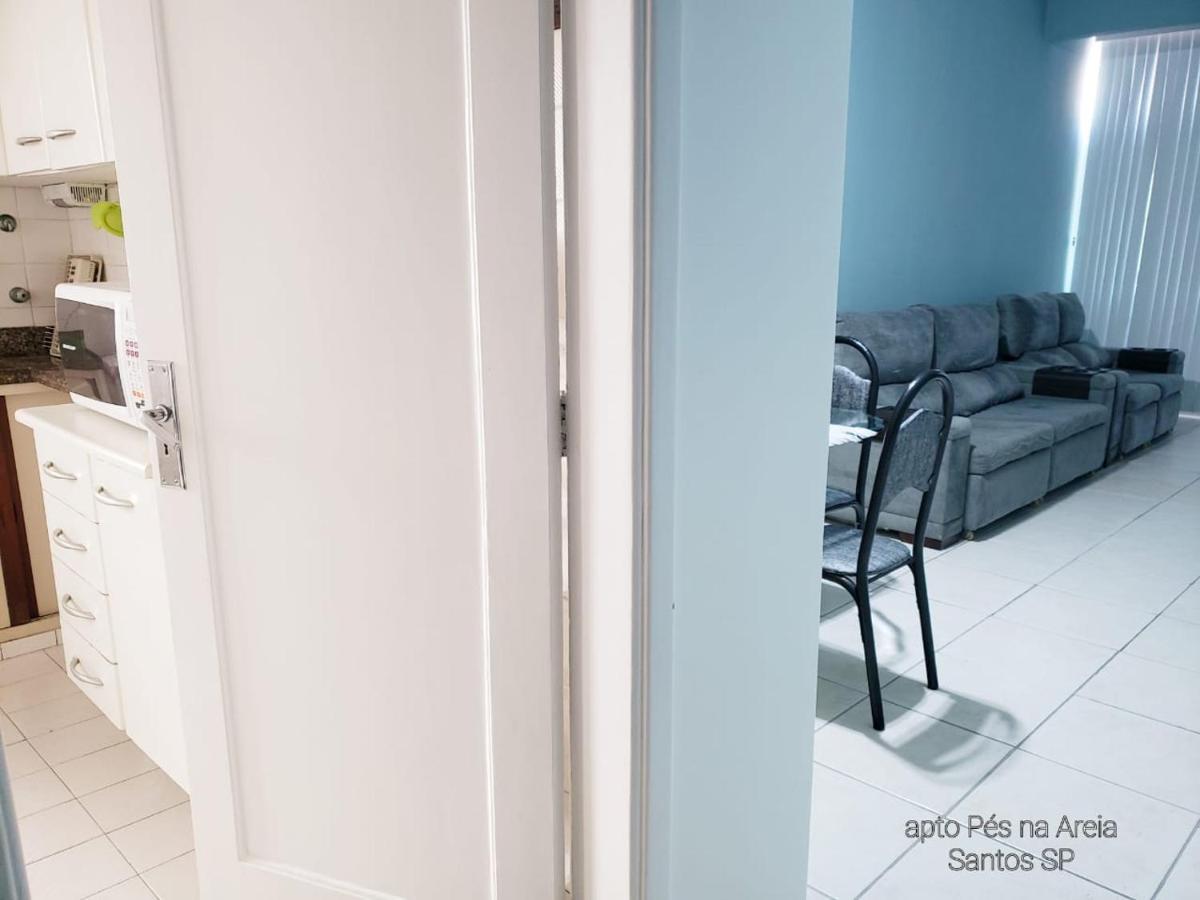 Apartamento Pes Na Areia Santos  Bagian luar foto