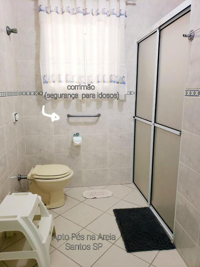 Apartamento Pes Na Areia Santos  Bagian luar foto