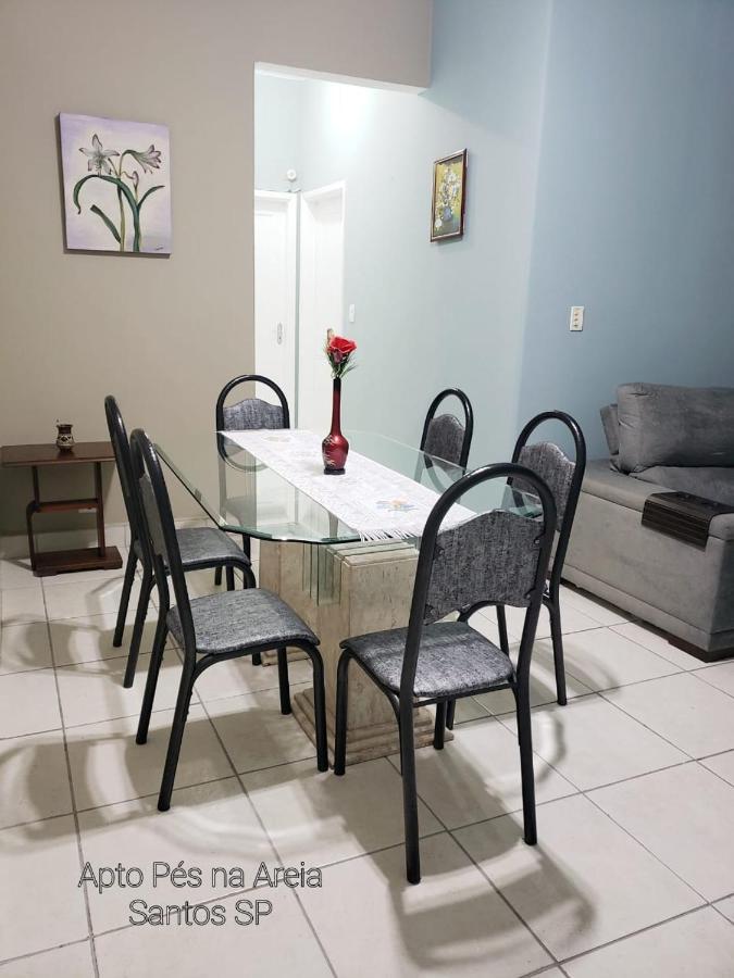 Apartamento Pes Na Areia Santos  Bagian luar foto
